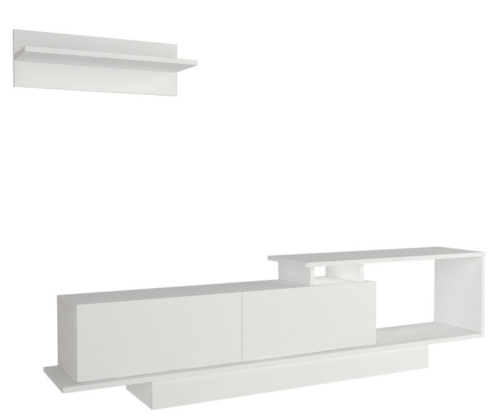 Hanah Home Mueble de TV Asos Blanco